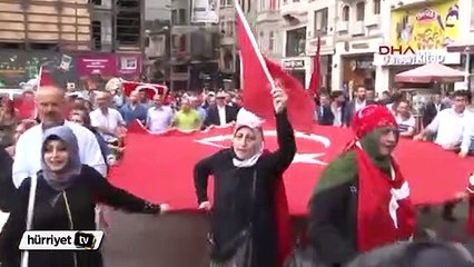 Beyoğlu'nda terör protestosu