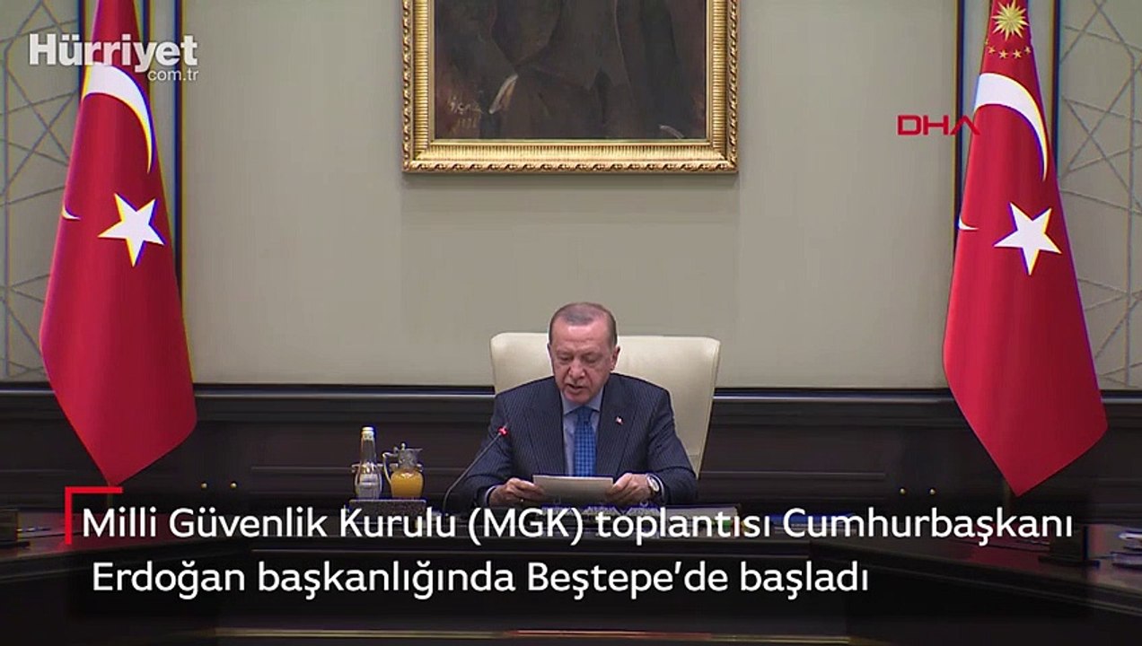 Milli Güvenlik Kurulu (MGK) toplantısı Cumhurba...