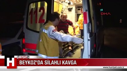 BEYKOZ'DAKİ BİR VİLLADA SİLAHLI KAVGA: 2 YARALI