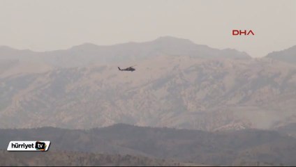 Şırnak'ta helikoptere roketatarlı saldırı: 1 yaralı