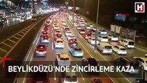 İstanbul'da zincirleme kaza! Yoğun trafik oluştu