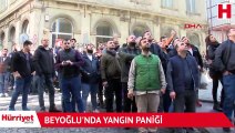 Son dakika... Beyoğlu'nda beş katlı iş hanında yangın