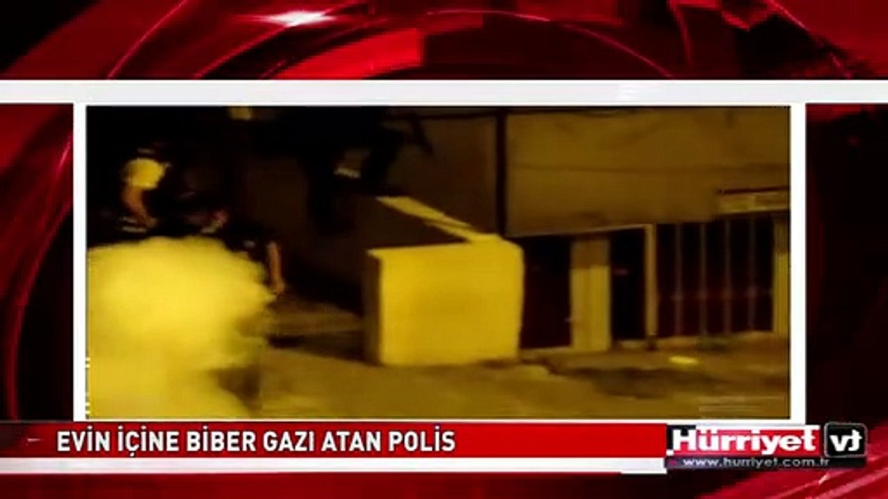EVİN İÇİNE BİBER GAZI ATAN POLİS! TAKSİM GEZİ PARKI OLAYLARI