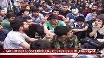 VAN'DAN TAKSİM'E GEZİ PARKI'NA DESTEK EYLEMİ