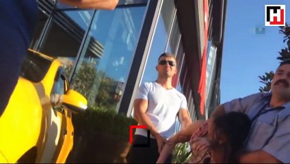 İstanbul'un göbeği... Genç kadının yardımına koştular