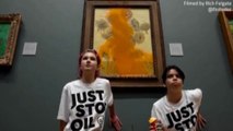 Ambientalisti lanciano zuppa su 'I Girasoli' di Van Gogh a Londra