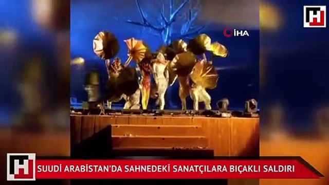 Suudi Arabistan’da sahnedeki sanatçılara bıçaklı saldırı