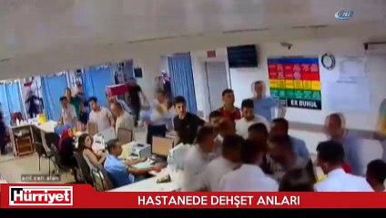 Hastaneyi bıçaklarla basan grubu jandarma dağıttı