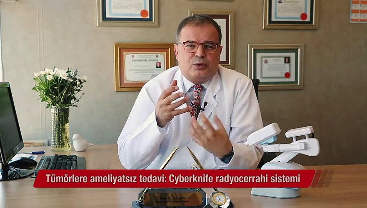 Tümörlere ameliyatsız tedavi: Cyberknife radyoc...