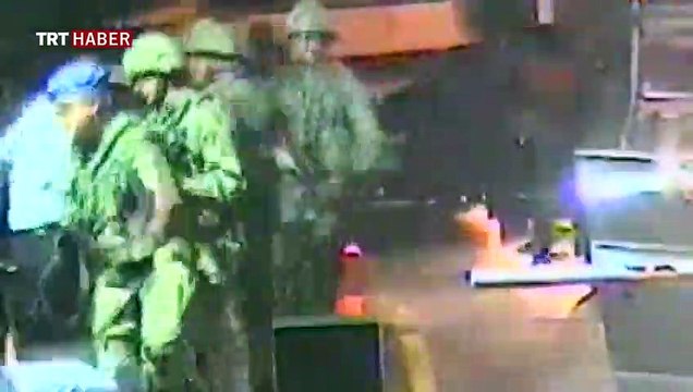 TRT'de darbe bildirisini okuyacak Yarbay böyle görüntülendi