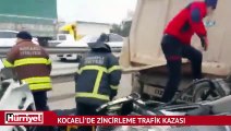 Kocaeli'de zincirleme trafik kazası