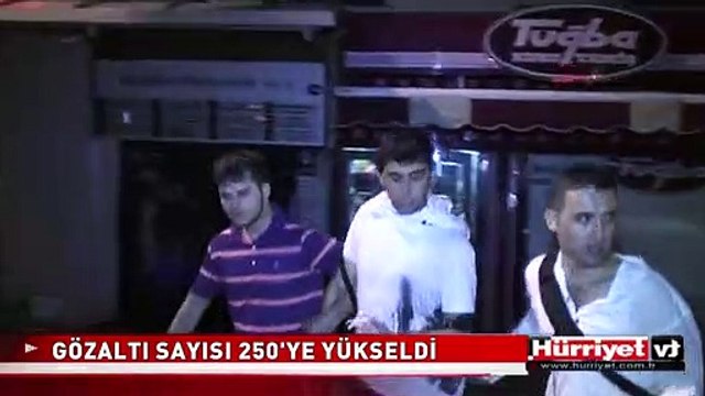 İZMİR'DE CADDE VE SOKAKLAR YANGIN YERİ! TAKSİM GEZİ PARKI OLAYLARI