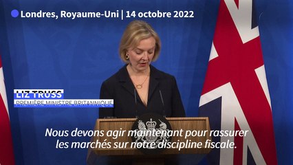 Liz Truss fait volte face sur l'impôt sur les sociétés pour "rassurer les marchés"