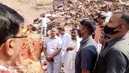 विजासना में मौत का तांडव...खान ढहने से दबे लोग, दो की मौत