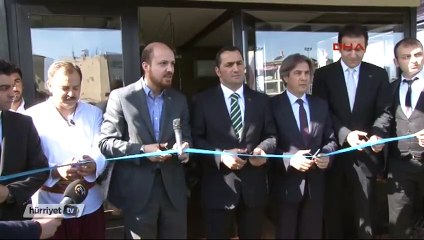 Bilal Erdoğan okçuluk tekkesinde konuştu