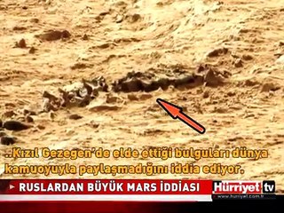 MARS'IN YÜZEYİNDEKİLER İSKELET Mİ? RUS BİLİM ADAMLARI AÇIKLADI