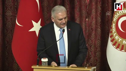 Binali Yıldırım Meclis Başkanlığı'na veda ediyor