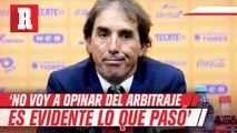 Almada inconforme con el arbitraje