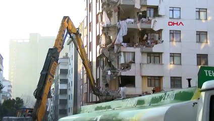 Kartal'da yıkım çalışmaları yeniden başladı