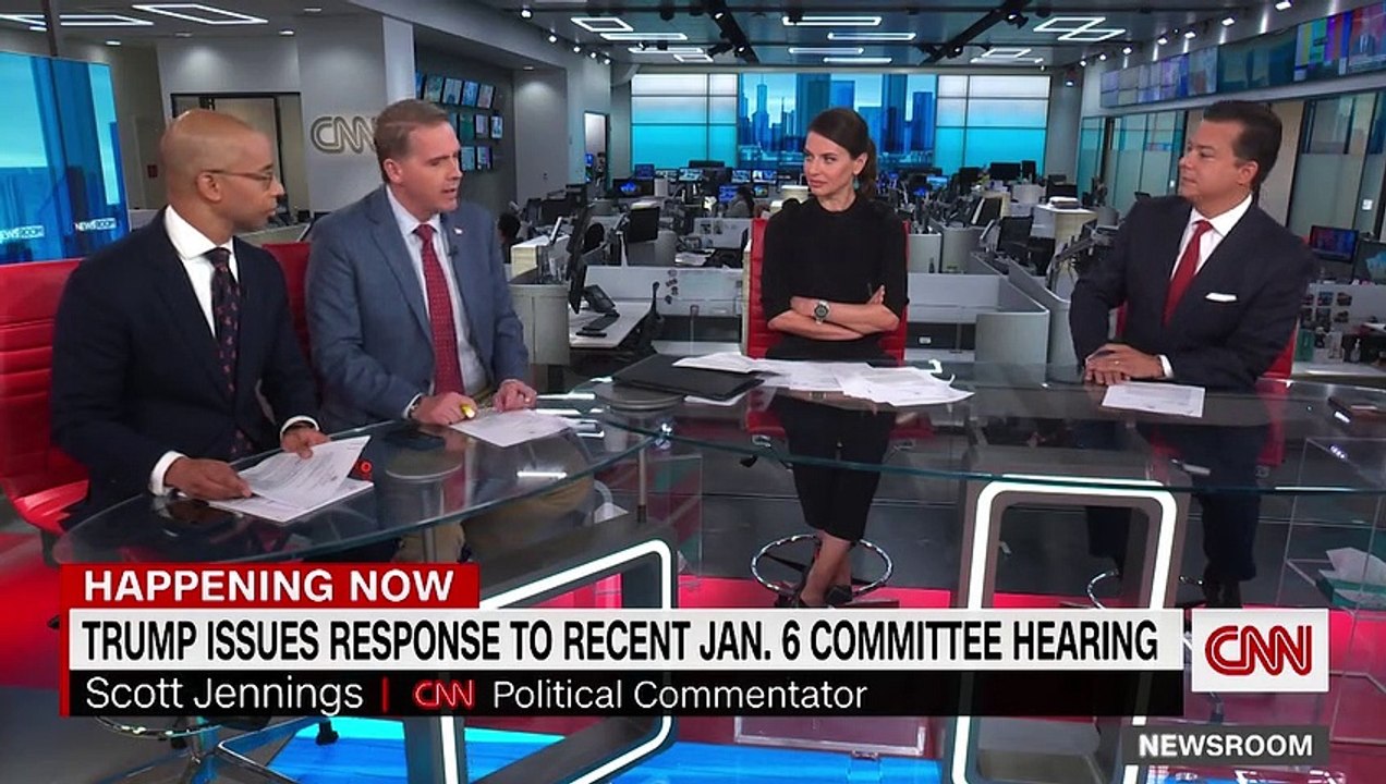 'This is vomit'_ Avlon reacts to Trump 's January 6 hearing response  / News/ Today's News/ Latest News/ CNN NEWS OFFICIAL/ Friday's News/ Trumps/14th Oct 2022