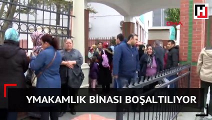 İhbar geldi, kaymakamlık binası boşaltıldı