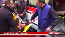 KARS'TA BIÇAKLI, SOPALI KAVGA
