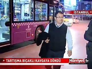İETT ŞOFÖRÜNE BIÇAKLI SALDIRI