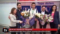 Türk öğrenci, bilim ve teknoloji yarışmasında dünya birincisi oldu