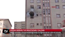 Yüksekova'da emniyet müdürlüğü binası ile öğretmenevine saldırı