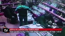 Tırnakçı saniyeler içinde bir ’tomar’ doları cebe indirdi