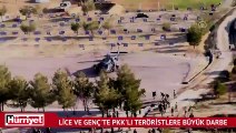 Lice ve Genç'te PKK'lı teröristlere büyük darbe