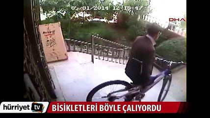 Bisiklet tutkusu yüzünden hırsızlık yapıyordu