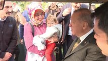 Cumhurbaşkanı Erdoğan, Zeytinburnu Millet Bahçesi'ni gezdi