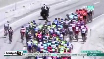 51. Cumhurbaşkanlığı Türkiye Bisiklet Turu'nda şok: Yumruklar konuştu!