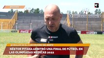 Néstor Pitana arbitró una final de fútbol en las Olimpíadas Médicas 2022