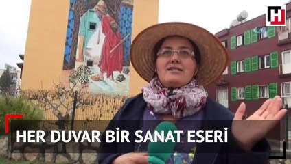 Her duvar bir sanat eseri! Burası Türkiye'de bir şehir