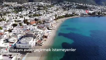 Yılbaşını evde geçirmek istemeyenler Bodrum’a akın ediyor