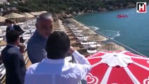 Kültür ve Turizm Bakanlığı'nın ilk halk plajı Bodrum’da açıldı