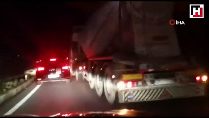 Köpek saldırısından kaçarken kamyonun altında kaldı