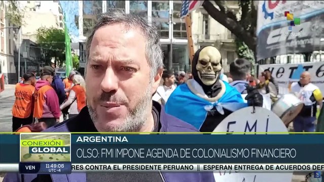Organizaciones argentinas rechazan prácticas colonialistas del FMI