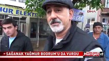 BODRUM'UN ÜZERİNDEN SİLİNDİR GİBİ GEÇTİ