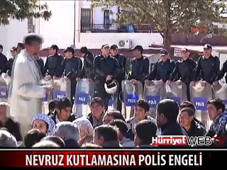 BODRUM'DA BDP'LİLERE POLİS İZİN VERMEDİ