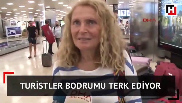 Tatillerini yarıda kesip istanbul'a döndüler