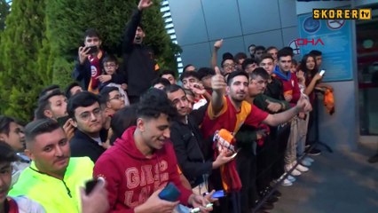 Galatasaray, Kayseri’de coşkuyla karşılandı