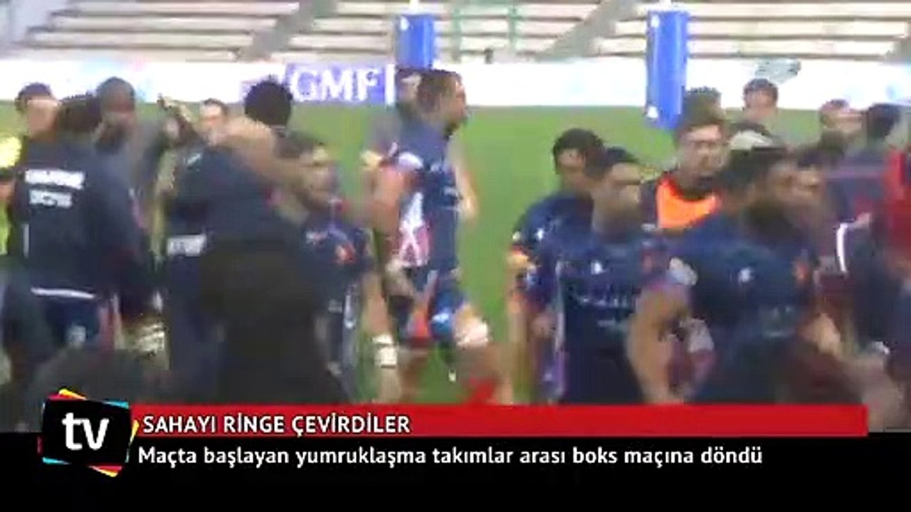 Sahayı ringe çevirdiler