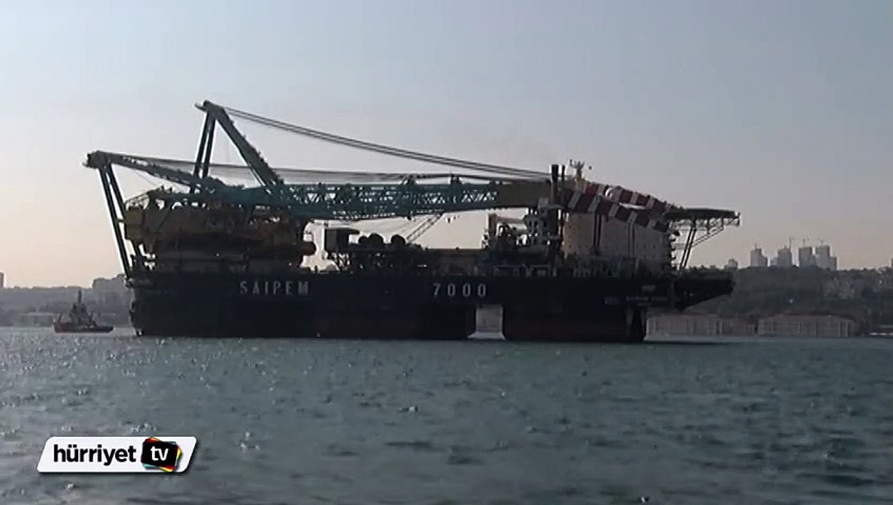 Boğazın dev konuğu 'Saipem'
