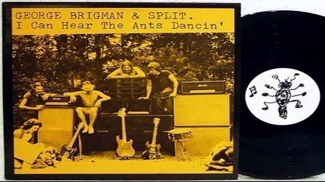 George Brigman & Split ‎– I Can Hear The Ants Dancin' 1982,Blues Rock, Garage Rock, Psychedelic Rock, Prog Rock