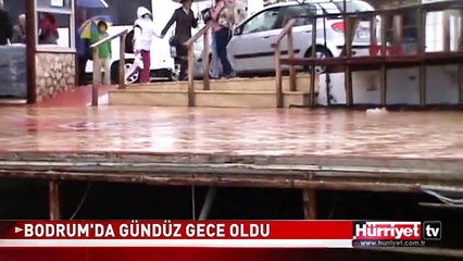 BU GÖRÜNTÜLER BUGÜN BODRUM'DA ÇEKİLDİ