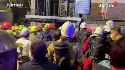 Bartın'ın Amasra ilçesinde bir maden ocağında patlama meydana geldi