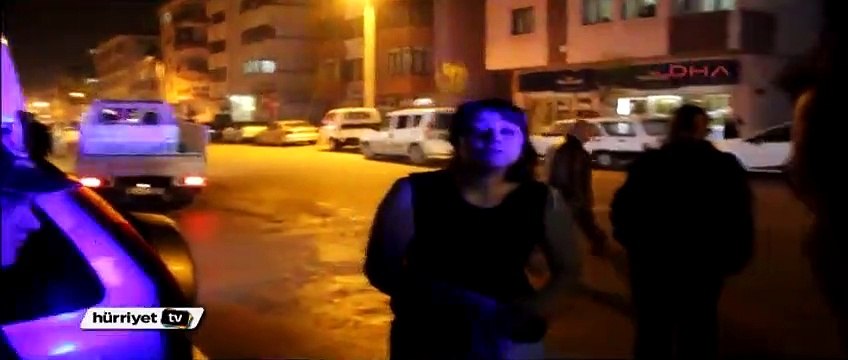 Genç kadın, kavga eden çifte müdahale etti